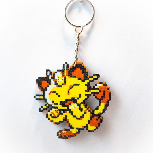Poke-monsters keychains new, multicolored