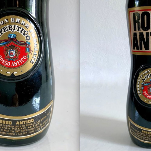 Set of 3 bottles Rosso Antico Vermouth 1990, Captain Roussos Vinsanto 2003, Jameson Irish Whiskey 2004 new