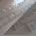  ΠΑΚΕΤΟ 2 ΡΥΘΜΙΖΟΜΕΝΕΣ ΠΙΑΤΟΘΗΚΕΣ PLEXIGLASS 6 ΘΕΣΕΩΝ ROSENTHAL