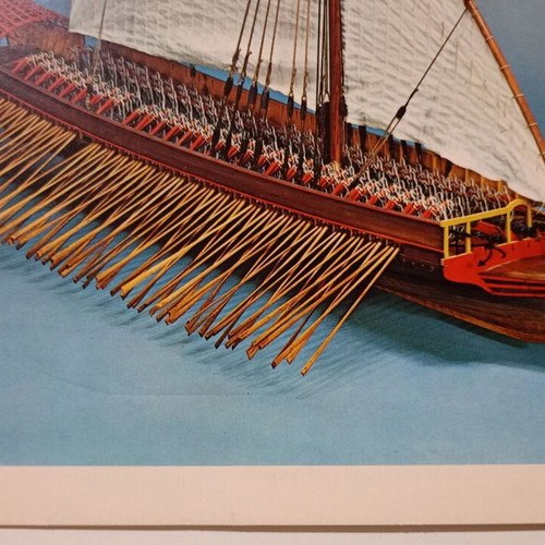 Glifanal promotional card used with ship design