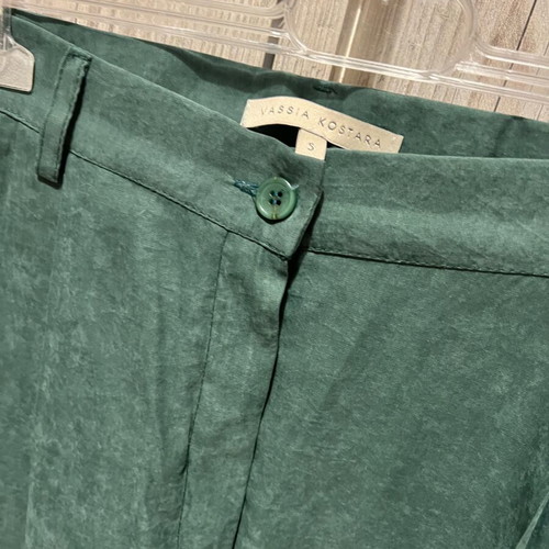Vassia Kostara suit new, size small, cupro fabric