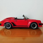 Vintage Porsche 911 Speedster Carrera κάμπριο Maisto 1:18 μεταχειρισμένο μεταλλικό μοντέλο