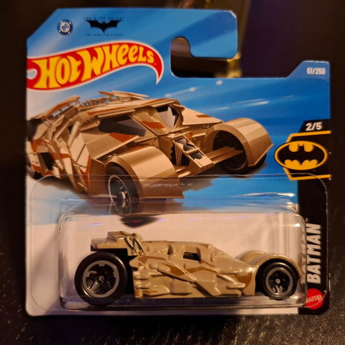 The Dark Knight Batmobile Hot Wheels 2026 new