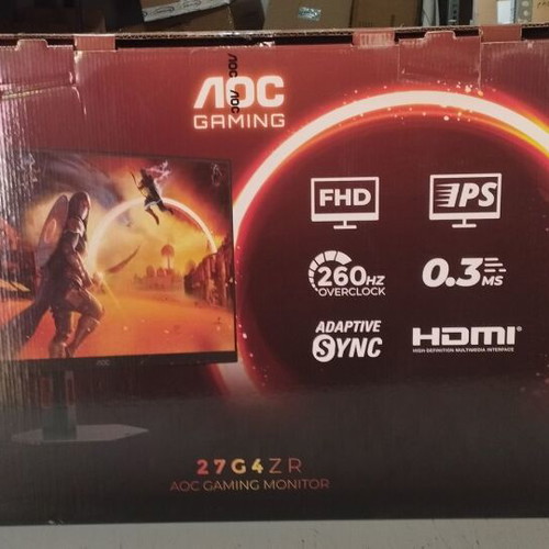 Monitor AOC 27g4zr used with cracked panel