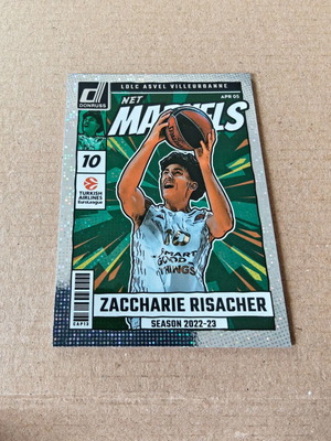 Zaccharie Risacher Panini Donruss Euroleague Net Marvels 2024-25 card like new