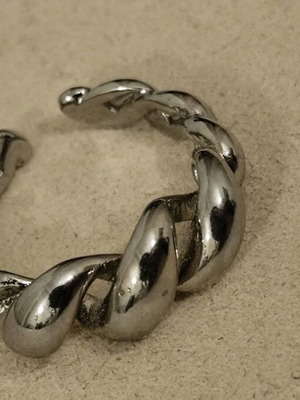 Two rings new with beautiful design made of stainless steel silver