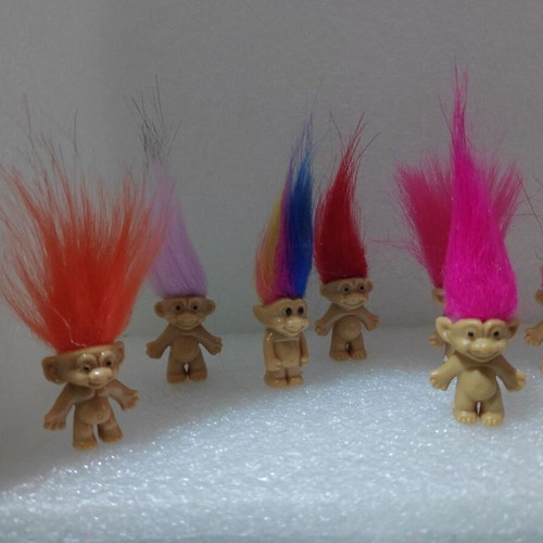 Vintage Euchoulides figures set of 10, like new, Western Animation