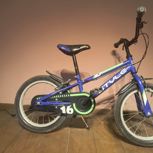 Stylg 16-inch kids bicycle used, city bike, blue