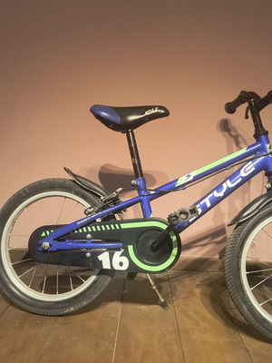 Stylg 16-inch kids bicycle used, city bike, blue