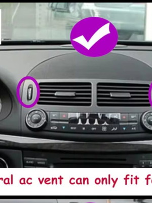 Mercedes W211 air conditioning knobs new for E200