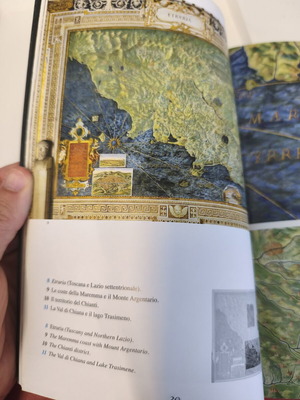 Βιβλίο The Gallery of Maps in the Vatican σαν καινούργιο, δίγλωσσο Αγγλικά και Ιταλικά