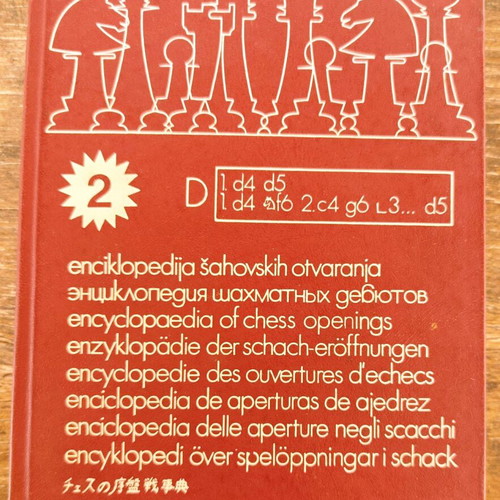 Collectible Encyclopaedia of Chess Openings (ECO) Volume D used