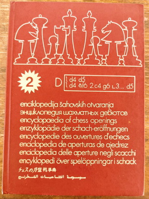 Collectible Encyclopaedia of Chess Openings (ECO) Volume D used