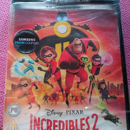 Incredibles 2 4K Ultra HD Blu-Ray new, animation, subbed