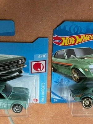 Hot Wheels Mattel Datsun 510 and Toyota Celica new