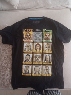 The Big Lebowski Collectible T-shirt Threadless Retro 8-Bit Pixel Art Size M