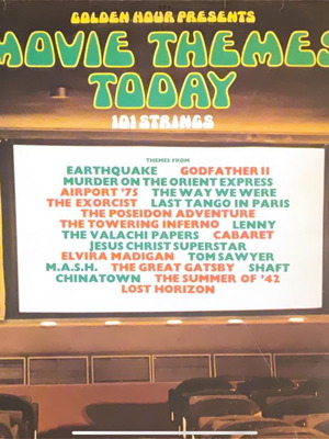 101 Strings Movie Themes Today LP used, classical