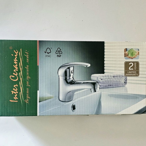 Inter Ceramic wall-mounted kitchen sink mixer tap new