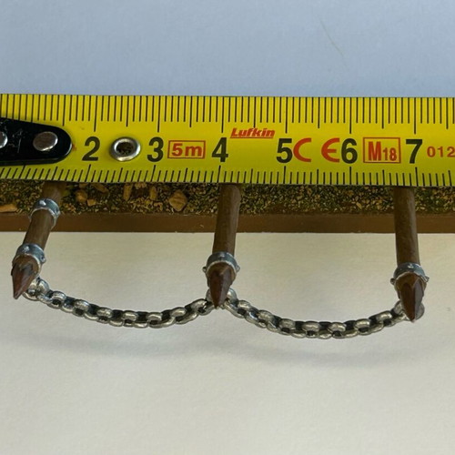Games Workshop Warhammer Bretonnian Archers Defence Spikes used