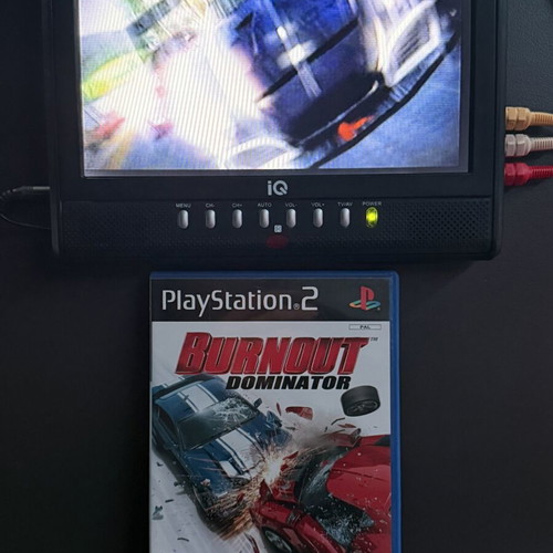Burnout Dominator PS2 game used