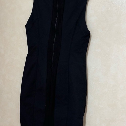 Narrow black dress Atos Lombardini like new