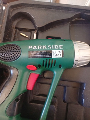Parkside PABS 18-2 SL 18V δραπανοκατσάβιδο μεταχειρισμένο με βαλιτσάκι χωρίς μπαταρία