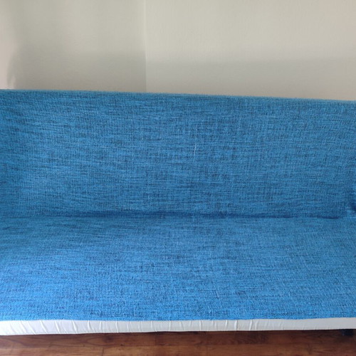 IKEA Sofa Bed used with metal frame and removable mattress