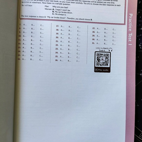 Succeed in Toeic New Format 2018 book like new