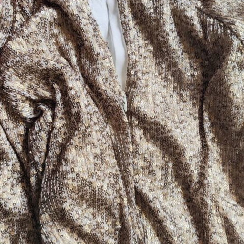 Yell Oh! Gold Sequin Kids Dress like new