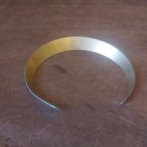 Silver choker handmade vintage used with glitter