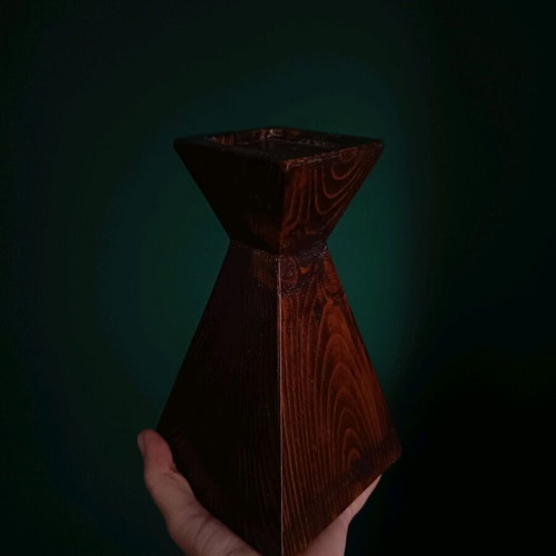 Wooden decorative handmade cedar, new