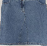Cosmos denim skirt like new, XL XXL, faded effect