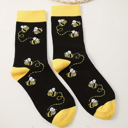 Socks with bees new