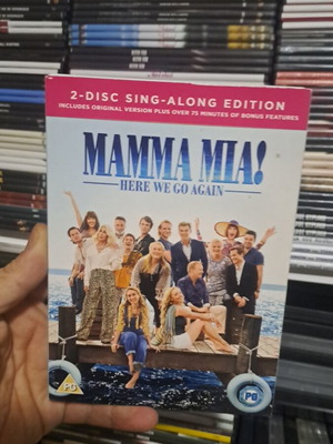 MAMMA Mia! DVD συλλεκτικό προϊόν σαν καινούργιο με ελληνικούς υπότιτλους 2 disc sing-along edition