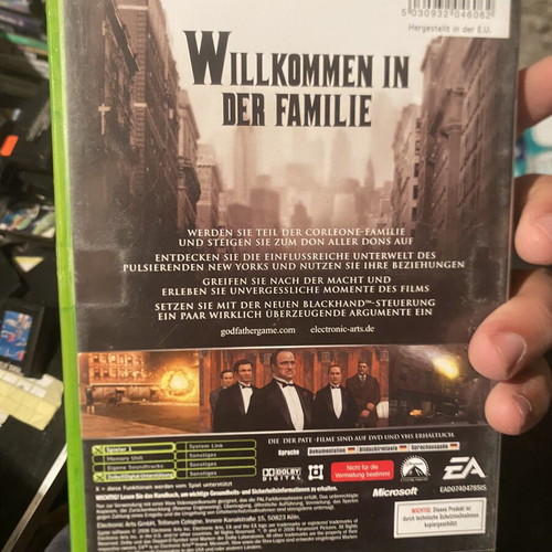 The Godfather Xbox game classic OG CIB