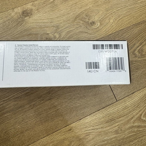 HP 117A Cyan toner cartridge