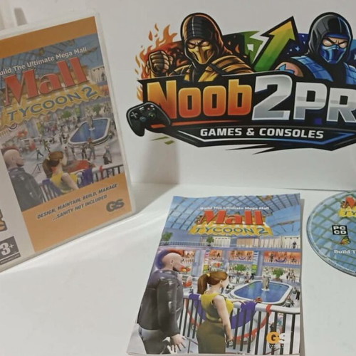 Mall Tycoon 2 PC game used, adventure genre