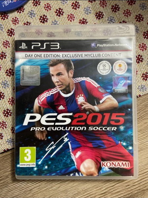 PES2015 PlayStation 3 used sports video game