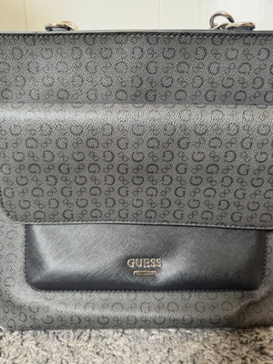 Guess shoulder bag used, black