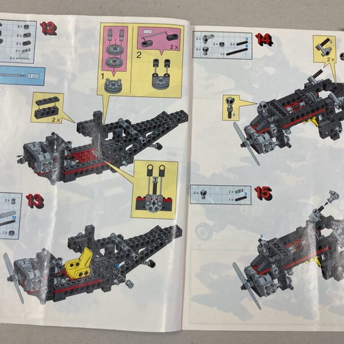Lego 8836 Sky Ranger ONLY THE INSTRUCTION BOOK In good condition Price 7 Euros