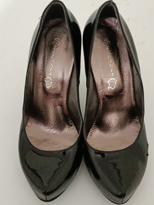 Stefania pumps used, size 38, black