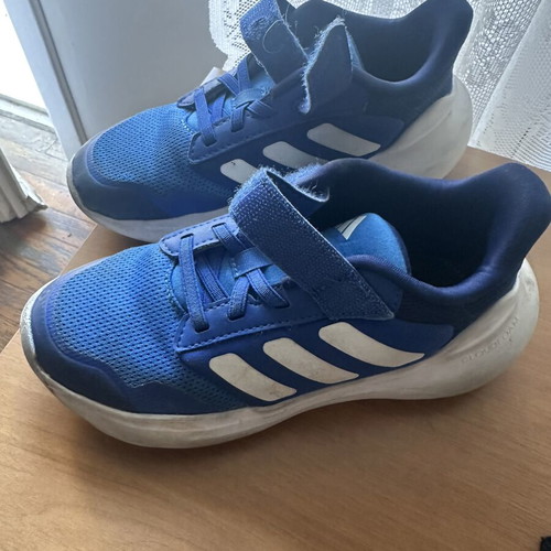 Adidas kids' athletic shoes like new, size 33, blue