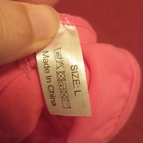 Pink underwear new, 95% cotton