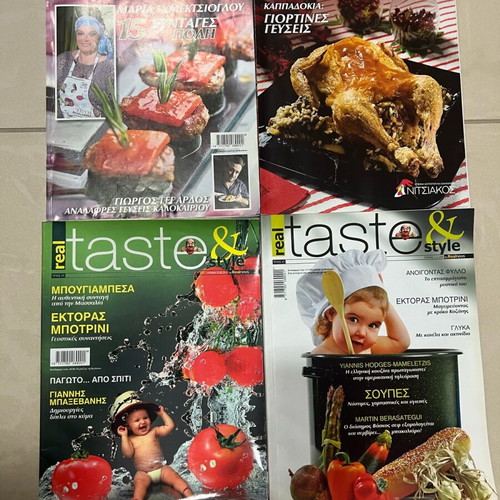 Real Taste & Style magazine 4 issues like new