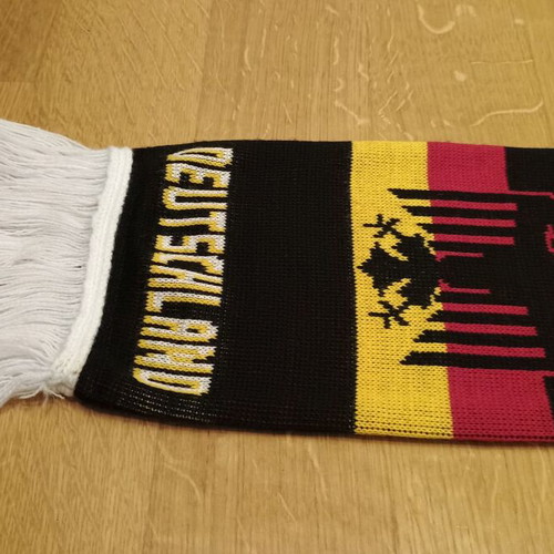 Germany 90s scarf new, double-sided