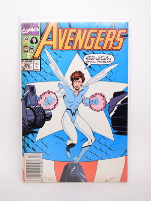 The Avengers #340 Marvel Comics used, 1991 edition