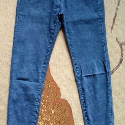 Women's jean pants blue used, size S/36