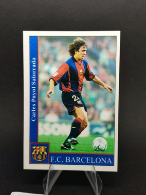 Συλλεκτική κάρτα Carles Puyol Barcelona 2002 σαν καινούργιο