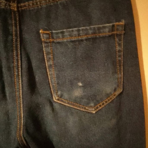Blue jeans Pink Woman Mom's fit used, size 36