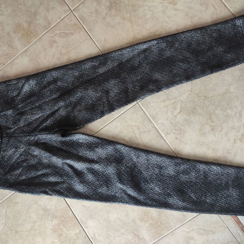 Emenay snake texture pants new, size S, gray silver